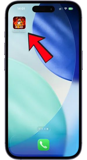 Confirming Rabbit Road shortcut on iOS